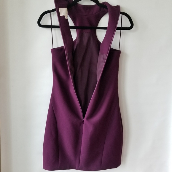 new Cinq a Sept Jax Mini Mock Neck Dress Size 2 - Picture 11 of 12